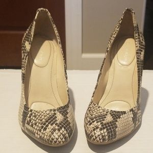 Calvin Klein Snakeskin pumps